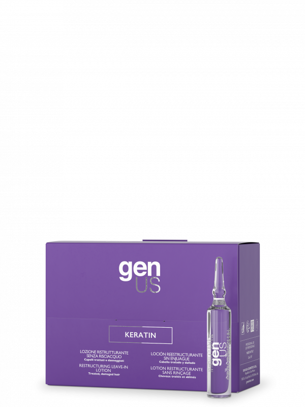 Genus Keratin Lotion Box Fiale